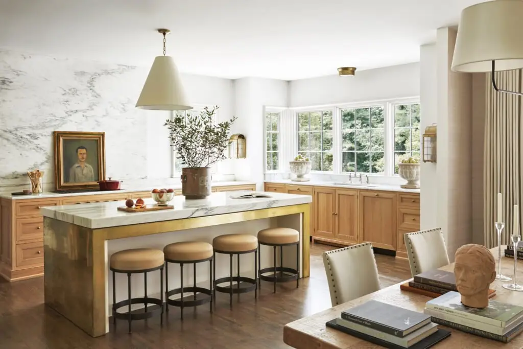 No Upper Cabinets Kitchen Design
