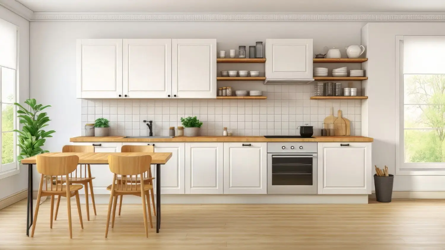 White cabinet options