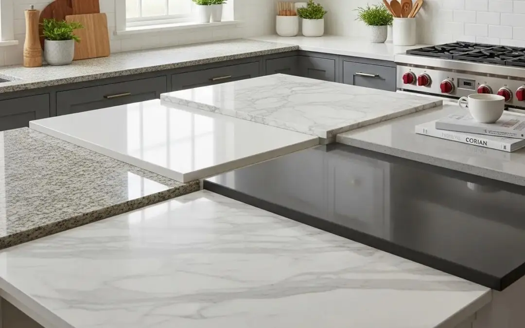 5 Countertop Surfaces Compared: Which is Best for Your Kitchen?